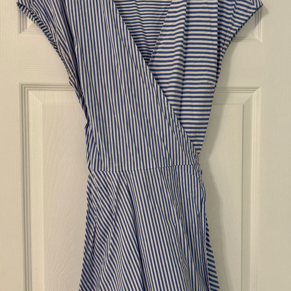 Vineyard Vines Blue and White Striped Dress